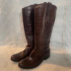Frye Women's Brown Heeled Boots